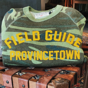 Provincetown Fleece Crewneck in Camo